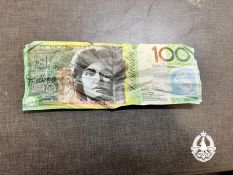 Image of counterfeit money.