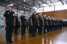 Newest recruits graduate