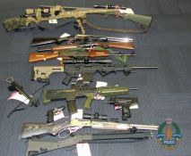 Firearms / Weapons Seized Following Theft Investigation