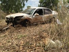 Stolen motor vehicle crash - Katherine