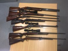 Firearms seized Livingstone