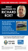 $250,000 Reward on Offer - Richard Roe