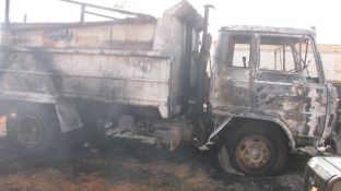 Truck Fire Witnesses Sought