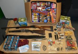 Methamphetamine, firearms seized - Alice Springs