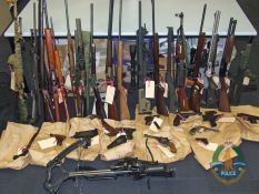 Firearms / Weapons Seized Following Theft Investigation