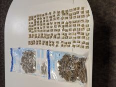 NT Police have arrested and charged two people with drug related offences after seizing more than $28,200 worth of cannabis from a home in Tennant Creek.