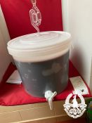 Image of seized container of homemade wine