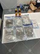 Seized illegal alcohol and cannabis