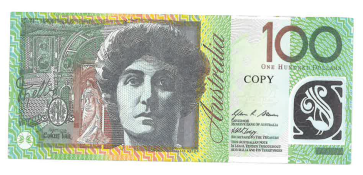 counterfeit note