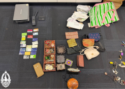 Allegedly Stolen items