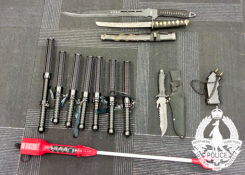 Seized items