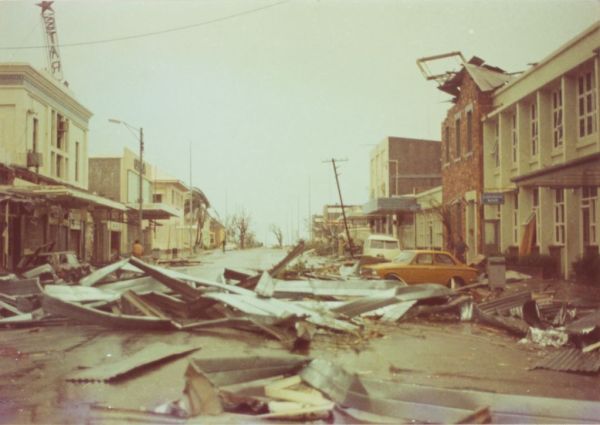 Cyclone Tracy City Damage- Library & Archives NT