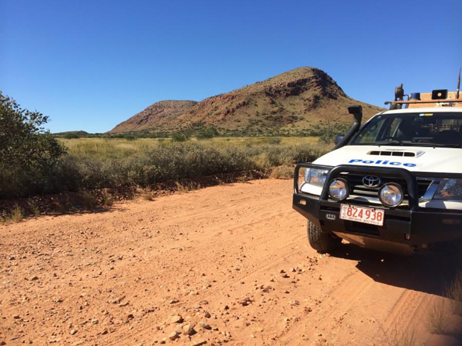 Kintore with Police car image