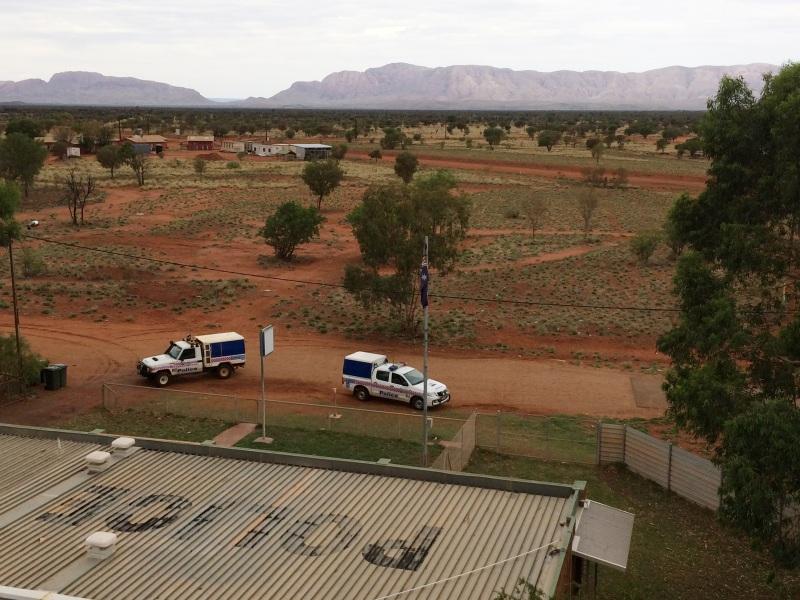 View from the water tower in Papunya