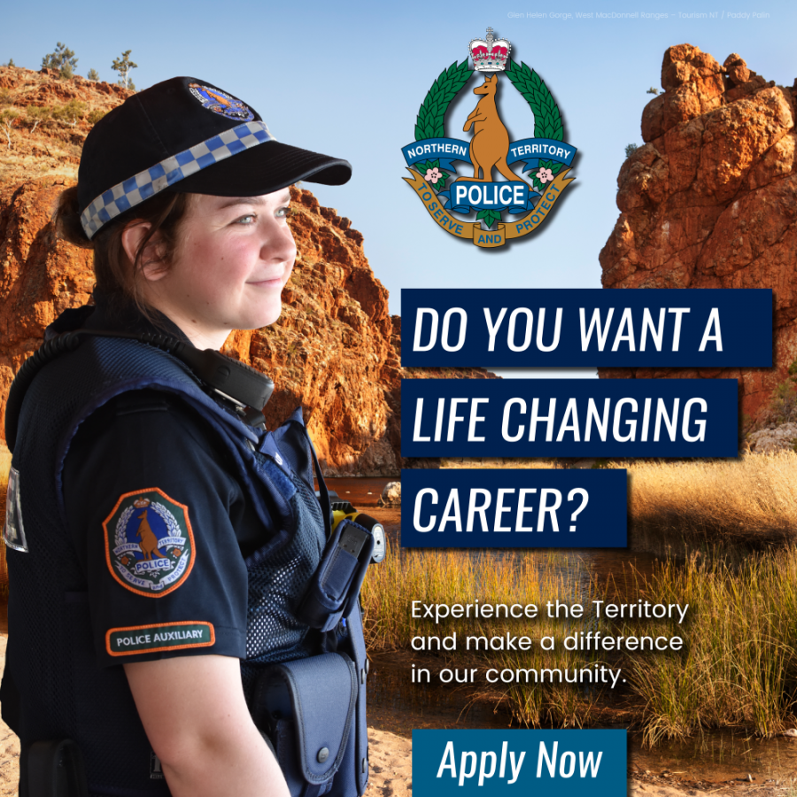 Police Auxiliary recruitment advertisement