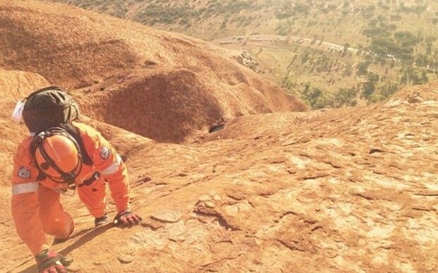 Uluru rescue