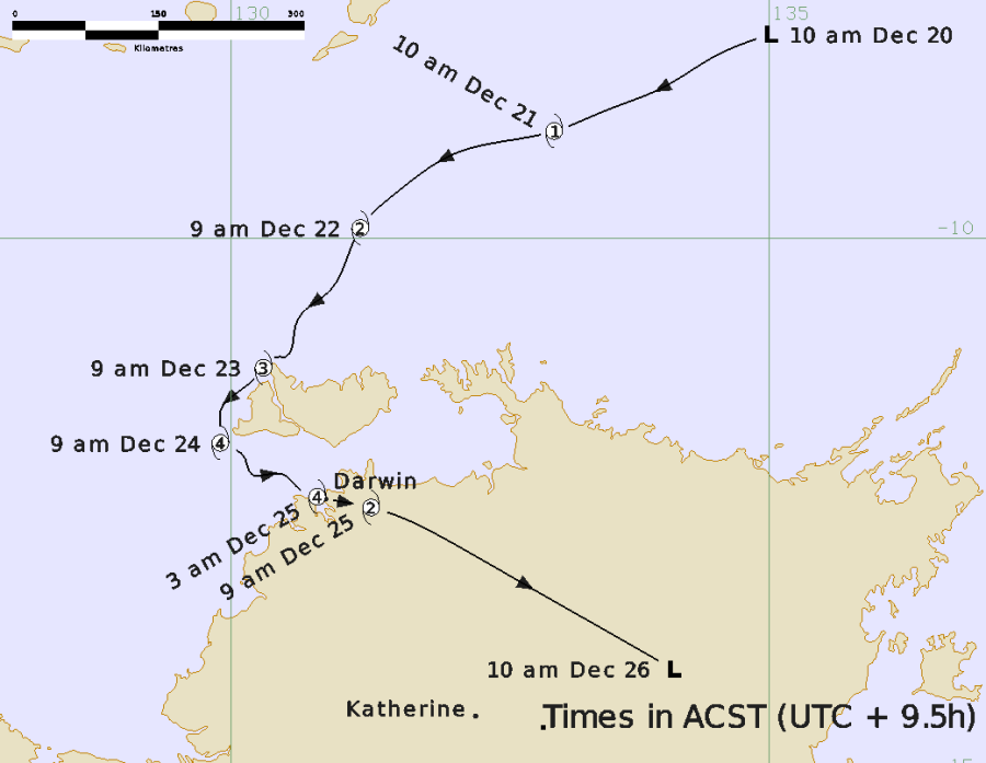 Forecast map
