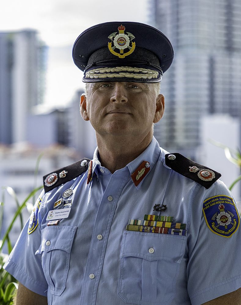 Chief Fire Officer Stephen Sewell