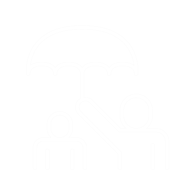 Wellbeing Services umbrella icon